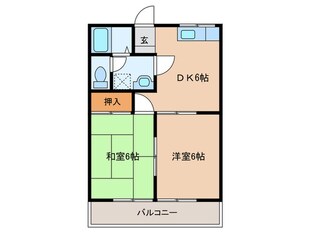 シャリエ日の里の物件間取画像